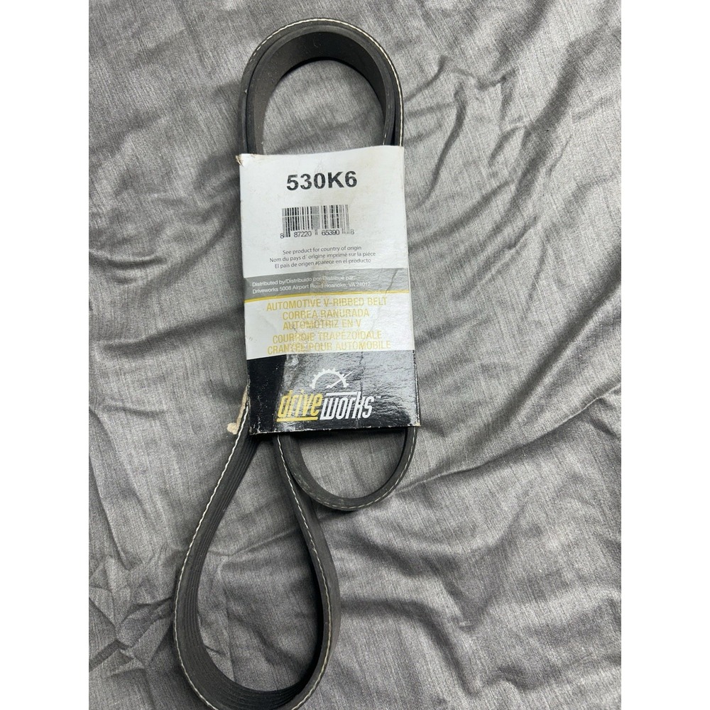 Driveworks 530K6 Accessory Drive Serpentine Belt